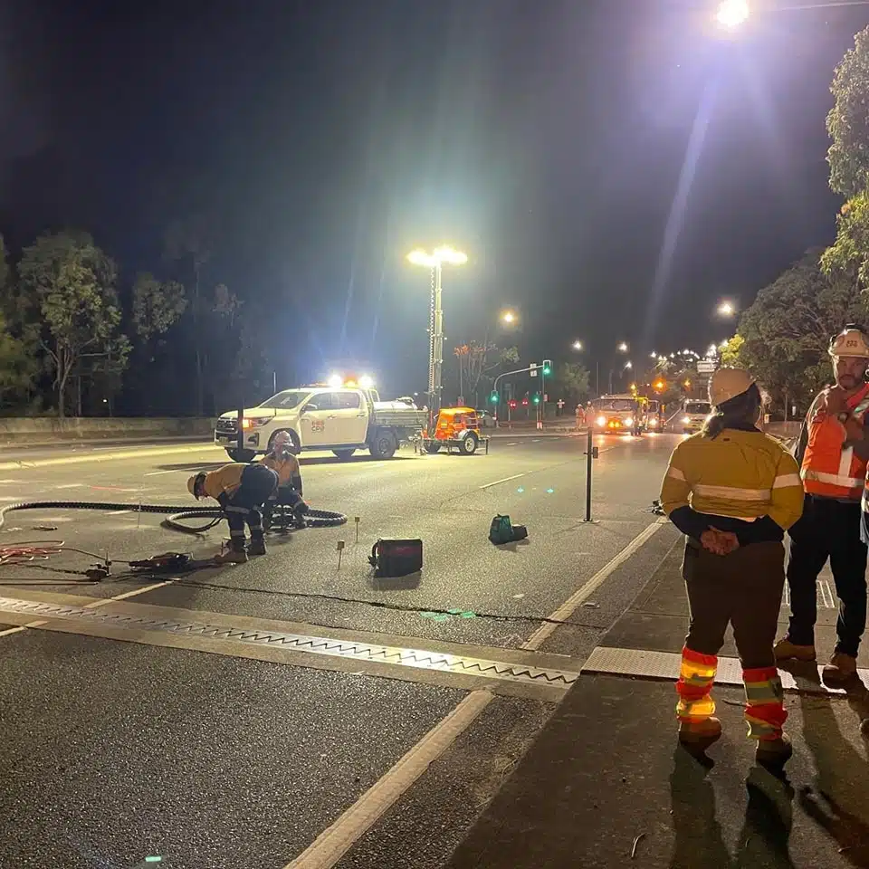 Road Slab Relevelled Overnight project completed by Raise & Relevel - site view 6