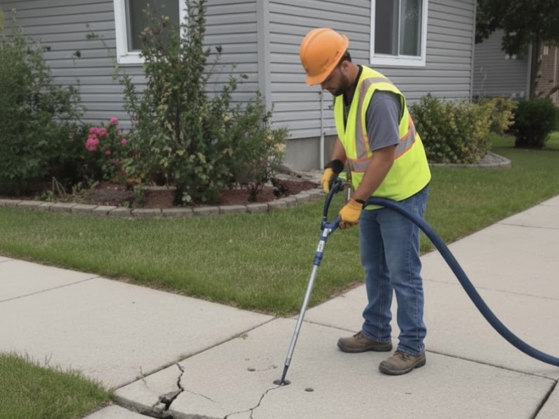 image present Does Concrete Jacking Cost Vary by Property Type