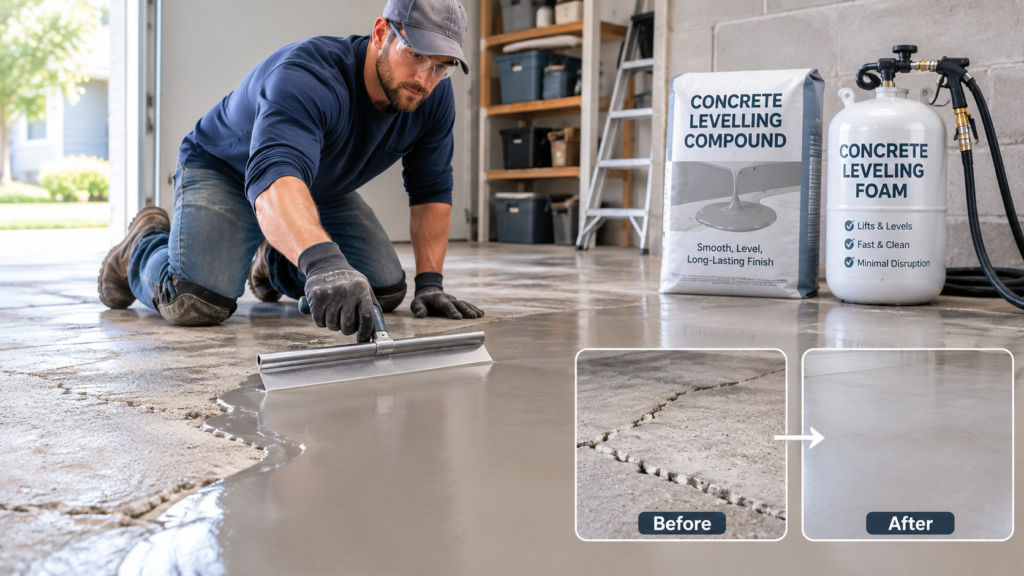concrete levelling compound