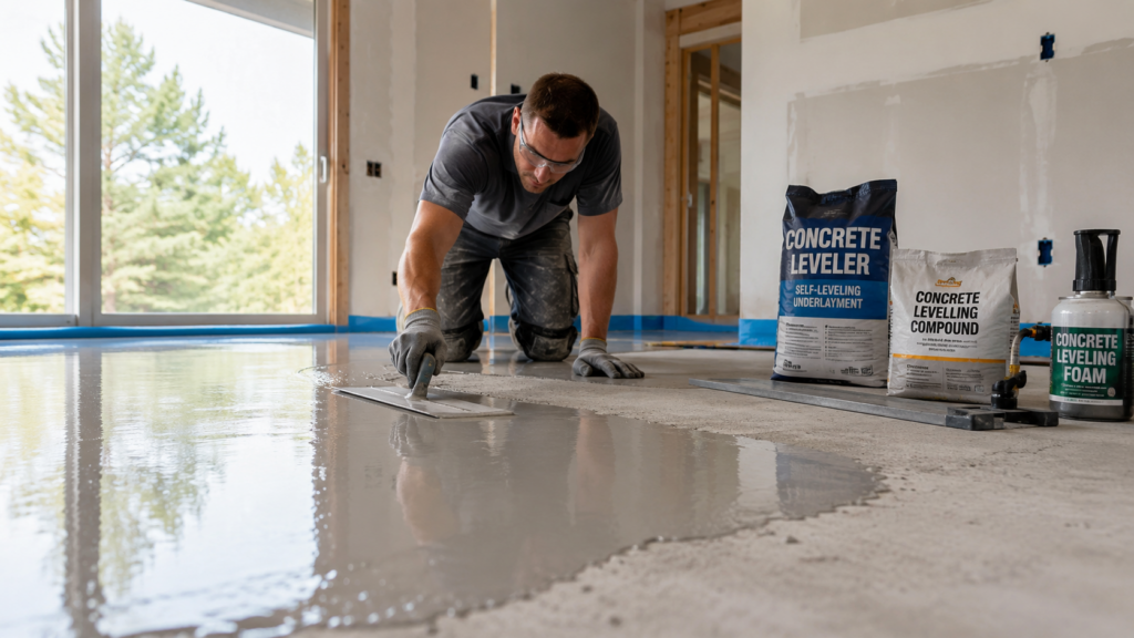 concrete leveling foam